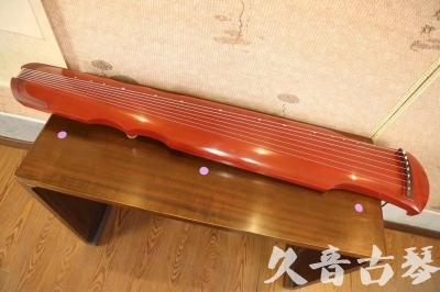 台湾●久音古琴  ●典藏系列  20230608[红洒金伏羲]