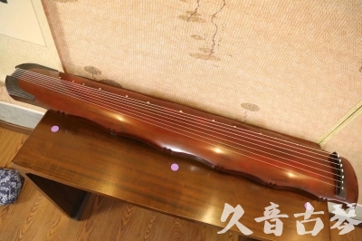 台湾●久音古琴  ●典藏系列 20230807 [红洒金竹节]