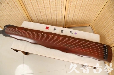 台湾●久音古琴  ●典藏系列20240302  [红洒金竹节]